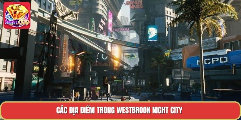 Các địa điểm trong westbrook night city
