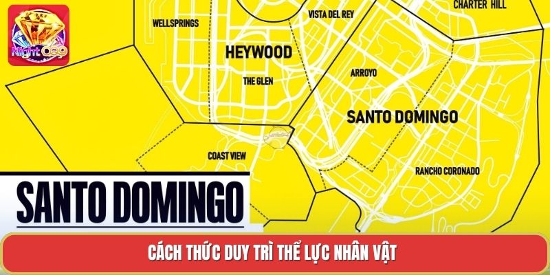 Cách thức duy trì thể lực nhân vật