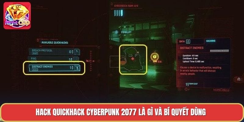 Hack Quickhack Cyberpunk 2077 Là Gì Và Bí Quyết Dùng