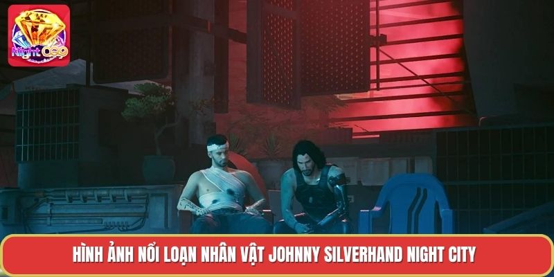 Hình ảnh nổi loạn nhân vật johnny silverhand night city Hình ảnh nổi loạn nhân vật johnny silverhand night city