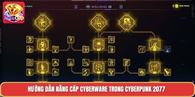 Hướng dẫn nâng cấp cyberware trong cyberpunk 2077 Hướng dẫn nâng cấp cyberware trong cyberpunk 2077