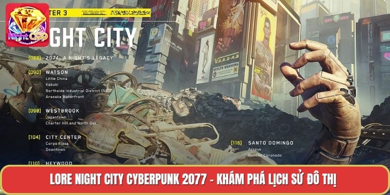 Lore Night City Cyberpunk 2077 - Khám Phá Lịch Sử Đô Thị